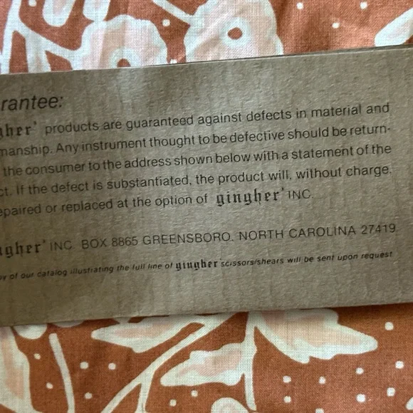 Applique Scissors G-6R 6” - Picture 4 of 10